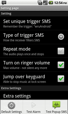 Скриншот приложения Find My Phone (with a SMS) - №4