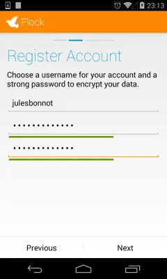 Скриншот приложения Flock - №3