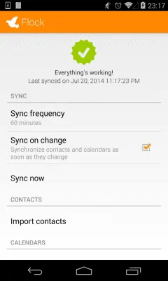 Скриншот приложения Flock - №6