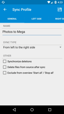 Скриншот приложения Synchronize Ultimate - №6