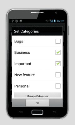 Скриншот приложения Outlook Note - USB Sync - №4