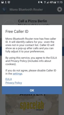 Скриншот приложения Mono Bluetooth Router - №3