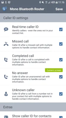 Скриншот приложения Mono Bluetooth Router - №4