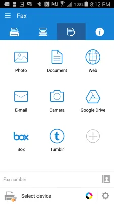 Скриншот приложения Samsung Mobile Print - №3
