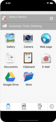Скриншот приложения HP Samsung Mobile Print - №2