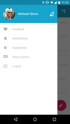 Скриншот приложения Forward SMS texting w/ 2phones - №6