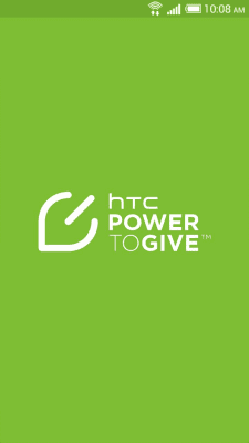 Скриншот приложения HTC Power To Give - №2