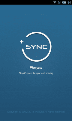 Скриншот приложения Plusync: File Sync and Sharing - №1