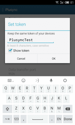 Скриншот приложения Plusync: File Sync and Sharing - №3