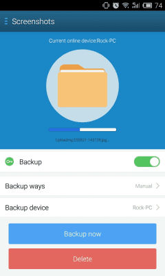 Скриншот приложения Plusync: File Sync and Sharing - №7