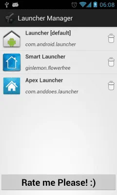 Скриншот приложения Launcher Manager - №1