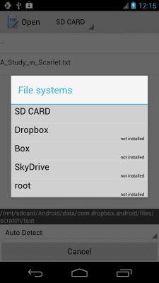 Скриншот приложения Jota+ root Connector - №1