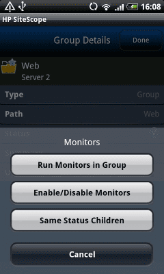 Скриншот приложения HP SiteScope - №4