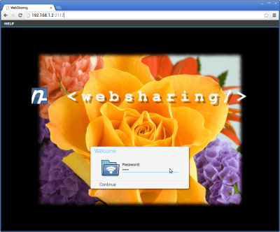 Скриншот приложения WebSharingLite (File Manager) - №2