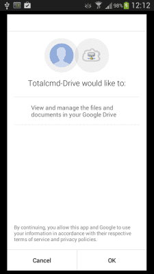 Скриншот приложения Plugin: Drive for Totalcmd - №1