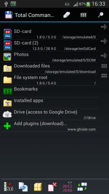 Скриншот приложения Plugin: Drive for Totalcmd - №2