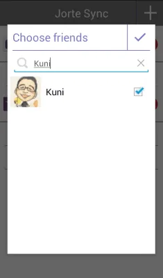 Скриншот приложения Jorte Sync - №1