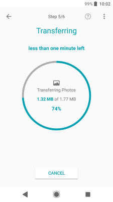 Скриншот приложения Xperia Transfer Mobile - №5