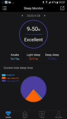 Скриншот приложения Lefun Health - №3