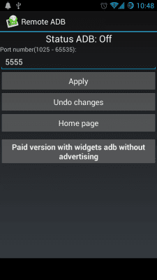Скриншот приложения Remote ADB - №1