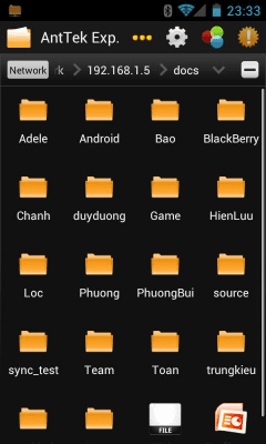 Скриншот приложения AntTek WebDAV Client - №3