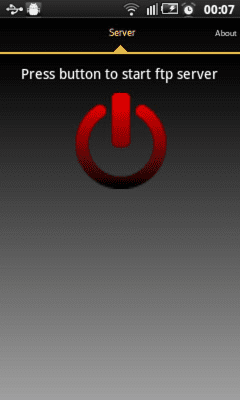 Скриншот приложения Ftp Сервер - №1