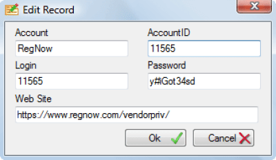 Скриншот приложения Passwords Base - №2