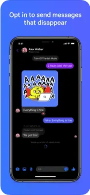 Скриншот приложения Facebook Messenger - №2