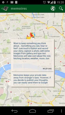Скриншот приложения Memoires: личный дневник - №8