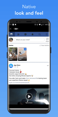 Скриншот приложения IM+ Free - №5