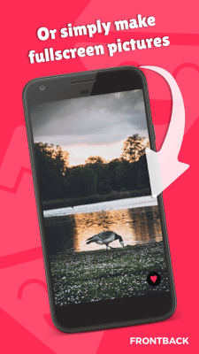 Скриншот приложения Frontback - Фото в соц. сетях - №3