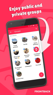 Скриншот приложения Frontback - Фото в соц. сетях - №5