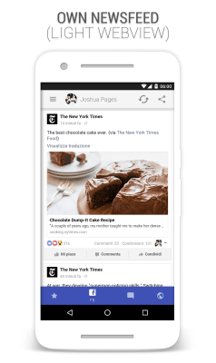 Скриншот приложения Fast Facebook - №6