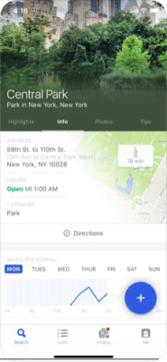 Скриншот приложения Foursquare - №5