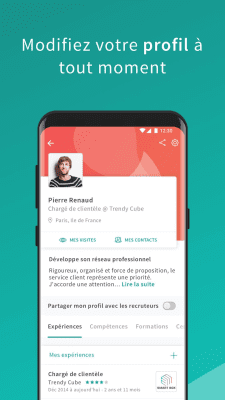 Скриншот приложения Viadeo - №6