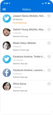 Скриншот приложения Glympse - Share location with friends - №3