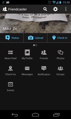 Скриншот приложения Friendcaster - №5