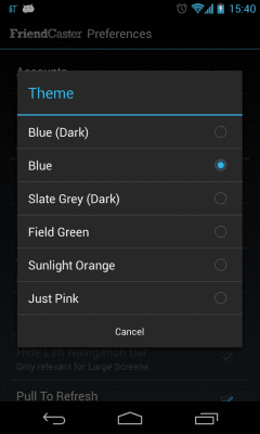 Скриншот приложения Friendcaster - №6