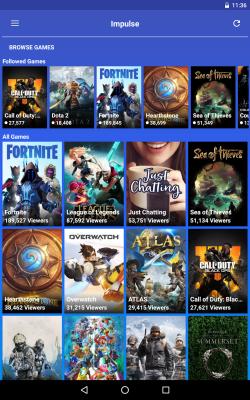 Скриншот приложения Impulse - Twitch Client - №12