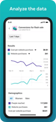 Скриншот приложения Meta Ads Manager - №5