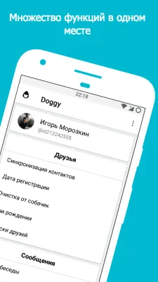 Скриншот приложения Doggy - Scripts for VK - №1