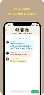 Скриншот приложения Clubhouse: Drop-in audio cha‪t - №3