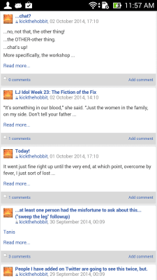 Скриншот приложения LiveJournal Classic - №3