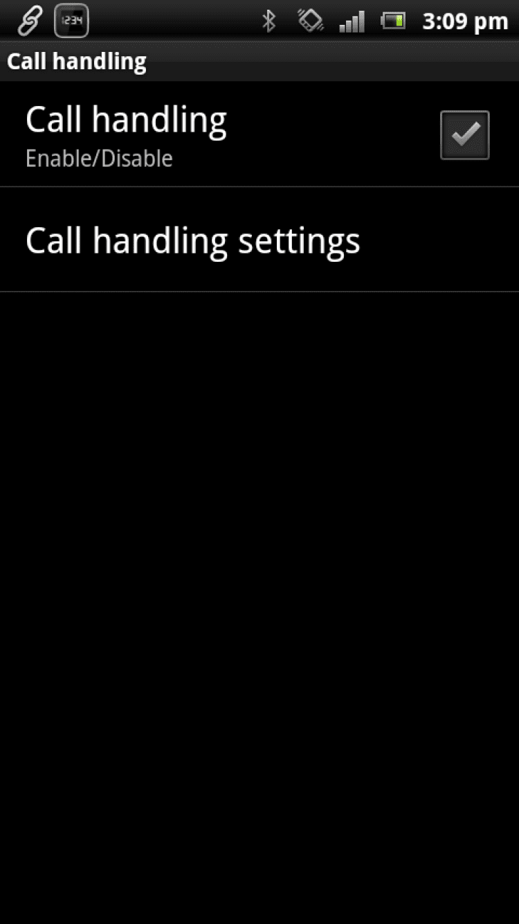 Handling calls. Smart Extras. Handle Calls.