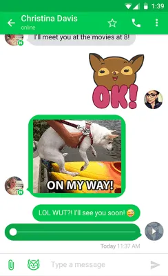 Скриншот приложения Nextplus Free SMS Text + Calls - №6