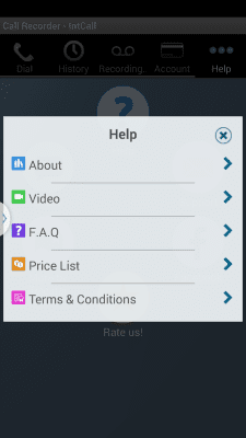 Скриншот приложения Call Recorder - IntCall - №6