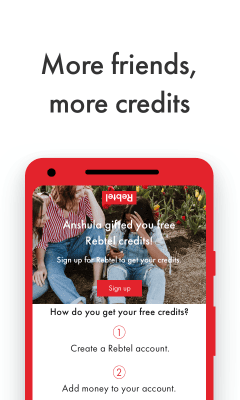 Скриншот приложения Rebtel: Cheap and Free Calls - №6