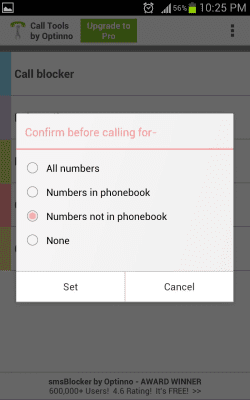 Скриншот приложения Call Blocker & more Tools - №5