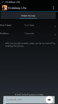 Скриншот приложения Kindabeep Lite - №3