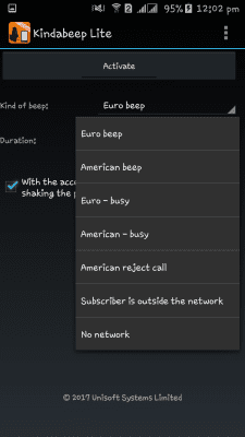 Скриншот приложения Kindabeep Lite - №4